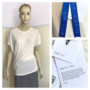 KIT and ACE technical cashmere Wave Tee 8 NWT